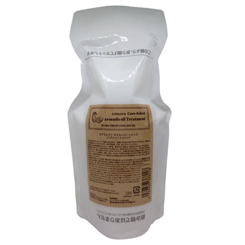 カペリッチ ケアセレクト アボカドオイルトリートメント エシカルパウチ 詰替 400ml